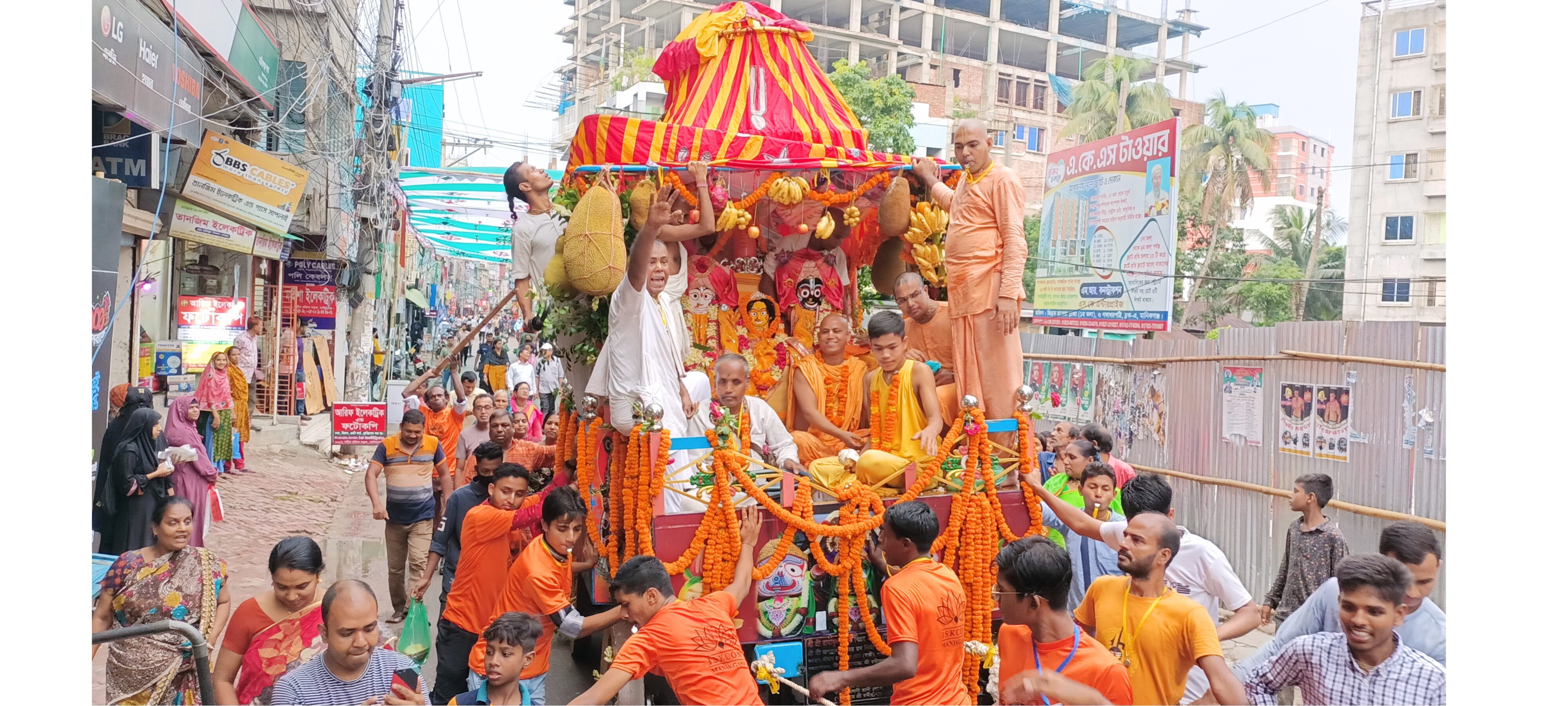 মানিকগঞ্জে রথ যাত্রা ও ৭দিনব্যাপী মেলা